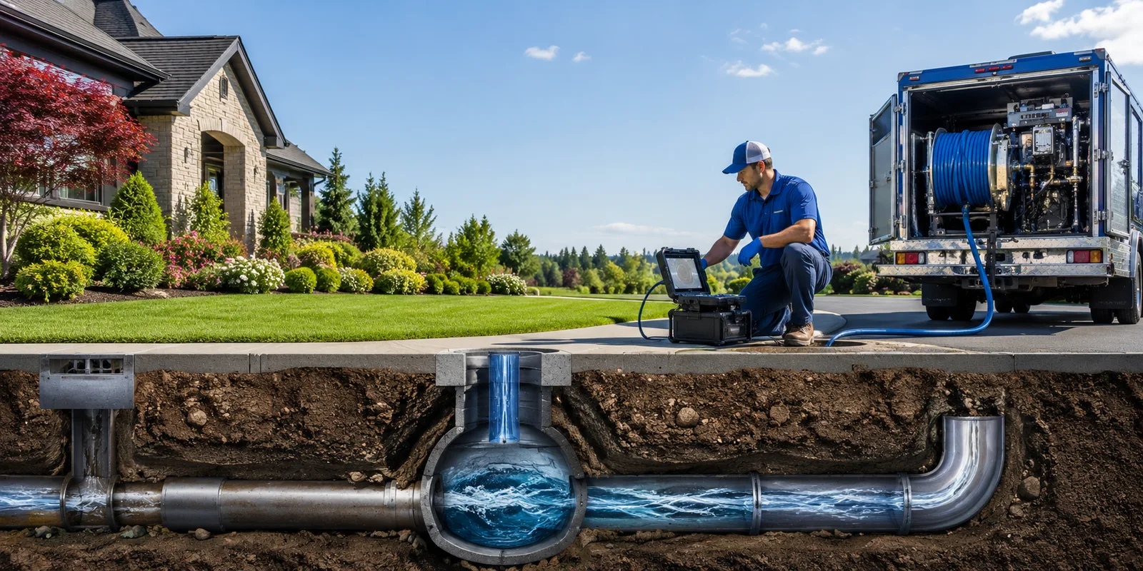 Drainage restoration information for Twelve Mile, IN